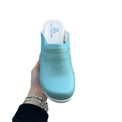 Airmeds Clogs Solid Blue