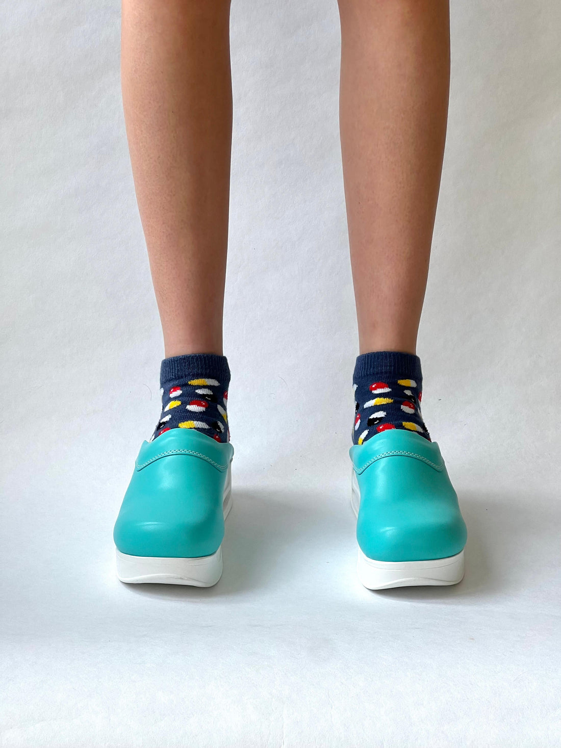 Airmeds Clogs Solid Blue