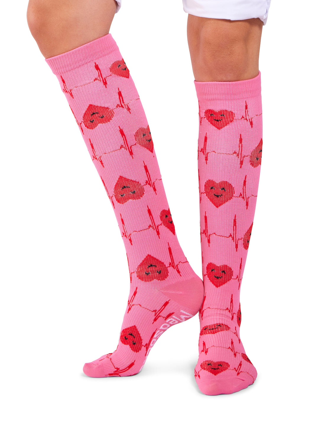 Love of Care Compression Socks Pink