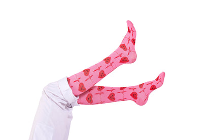 Love of Care Compression Socks Pink