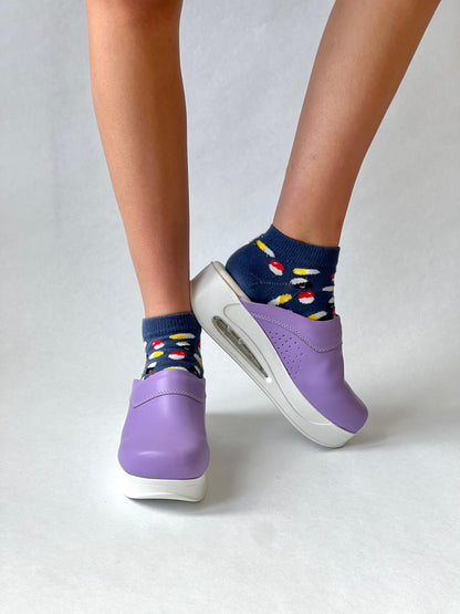 Airmeds Clogs Solid Purple