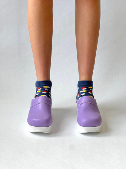 Airmeds Clogs Solid Purple