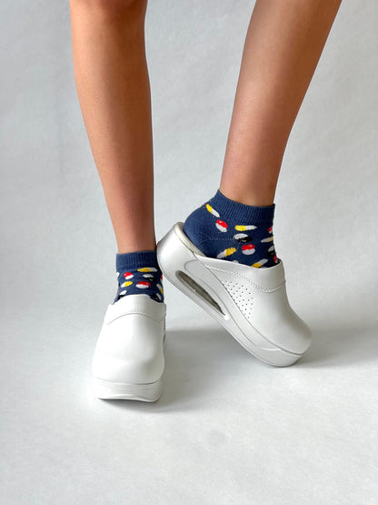 Airmeds Clogs Solid White