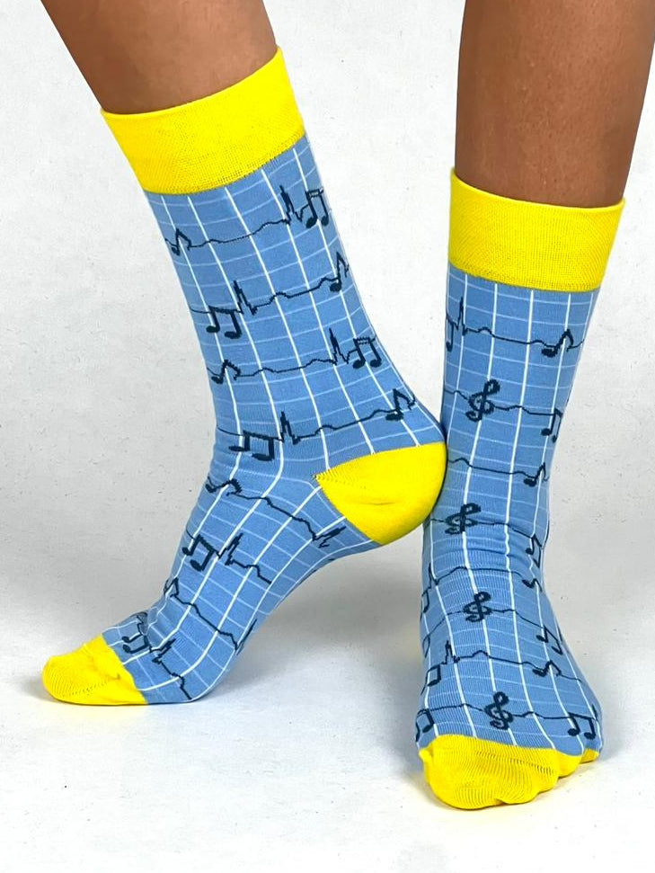 MedSocks Musical Heartbeat Socks