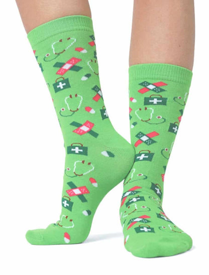 🟩 Green Care Socks 🩺 - MedSocks